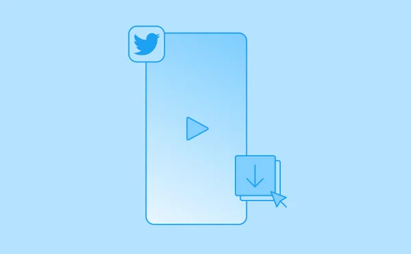كيفية حفظ الفيديو من تويتر بدون اي برامج