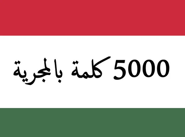 تحميل برنامج 5000 كلمة لتعلم اللغة المجرية مجانا